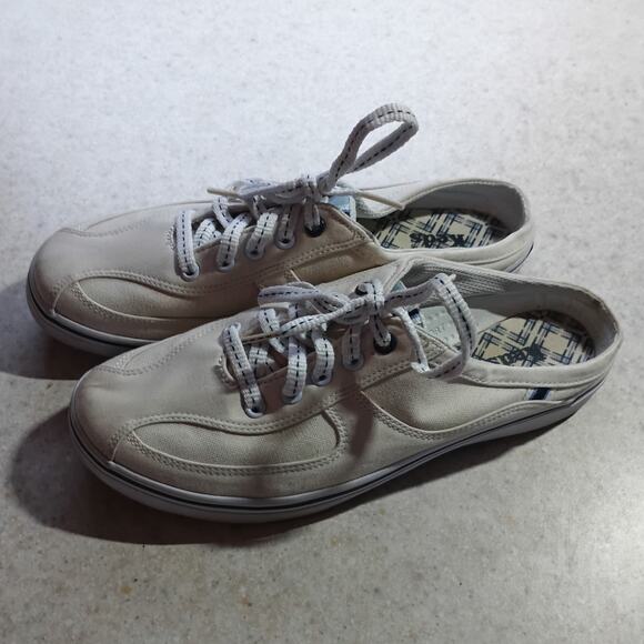 Keds Slip On Arch Support Sneakers Sz 8 Neutral Comfort Shoe Minimalist Casual - Picture 11 of 14